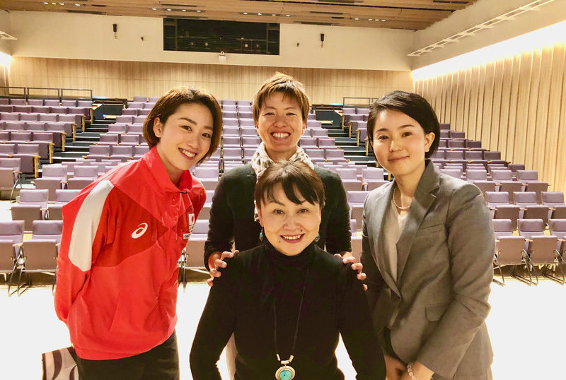 世界にチャレンジ 女性アスリート対談 松下沙織公式web